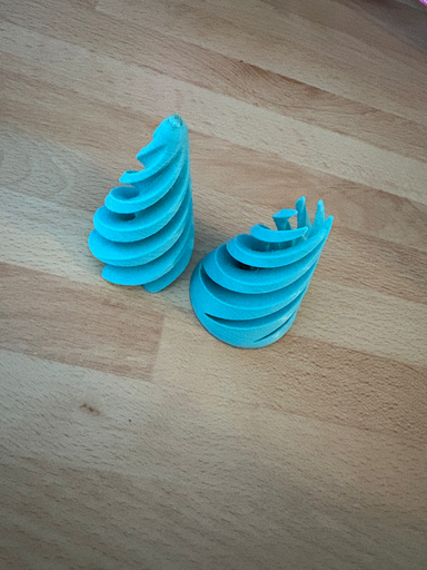 Cone fidget spiral spinner