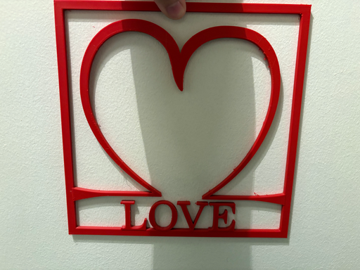 Muur decoratie love 